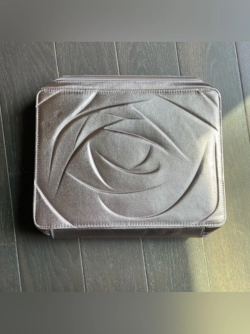 Lancôme Gold Metallic makeup/Cosmetic Case